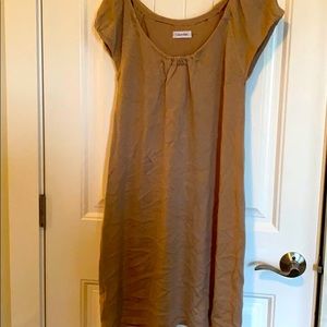 Short sleeve sweater dress